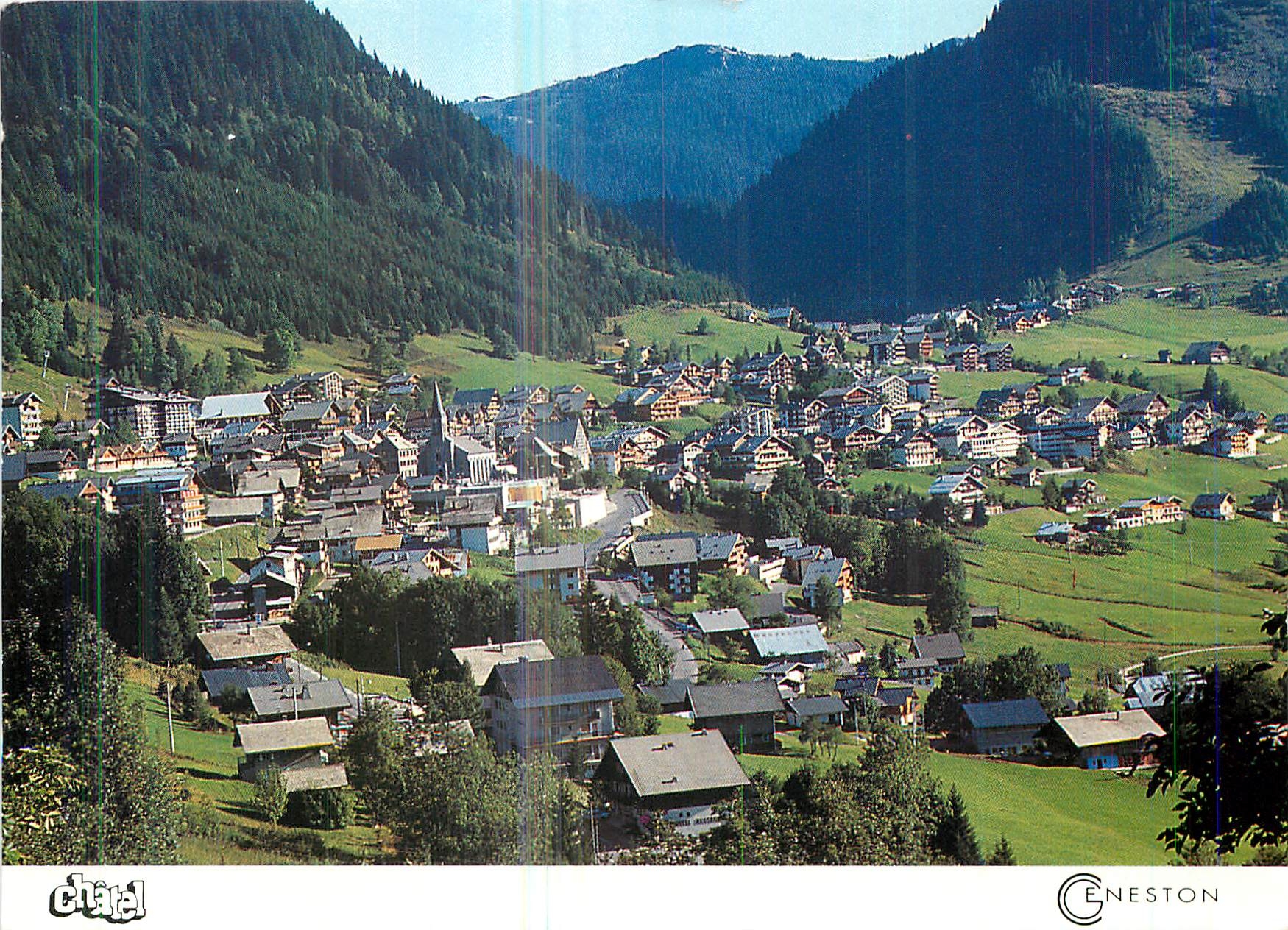 Châtel — Vue générale — Cliché Christophe Géneston