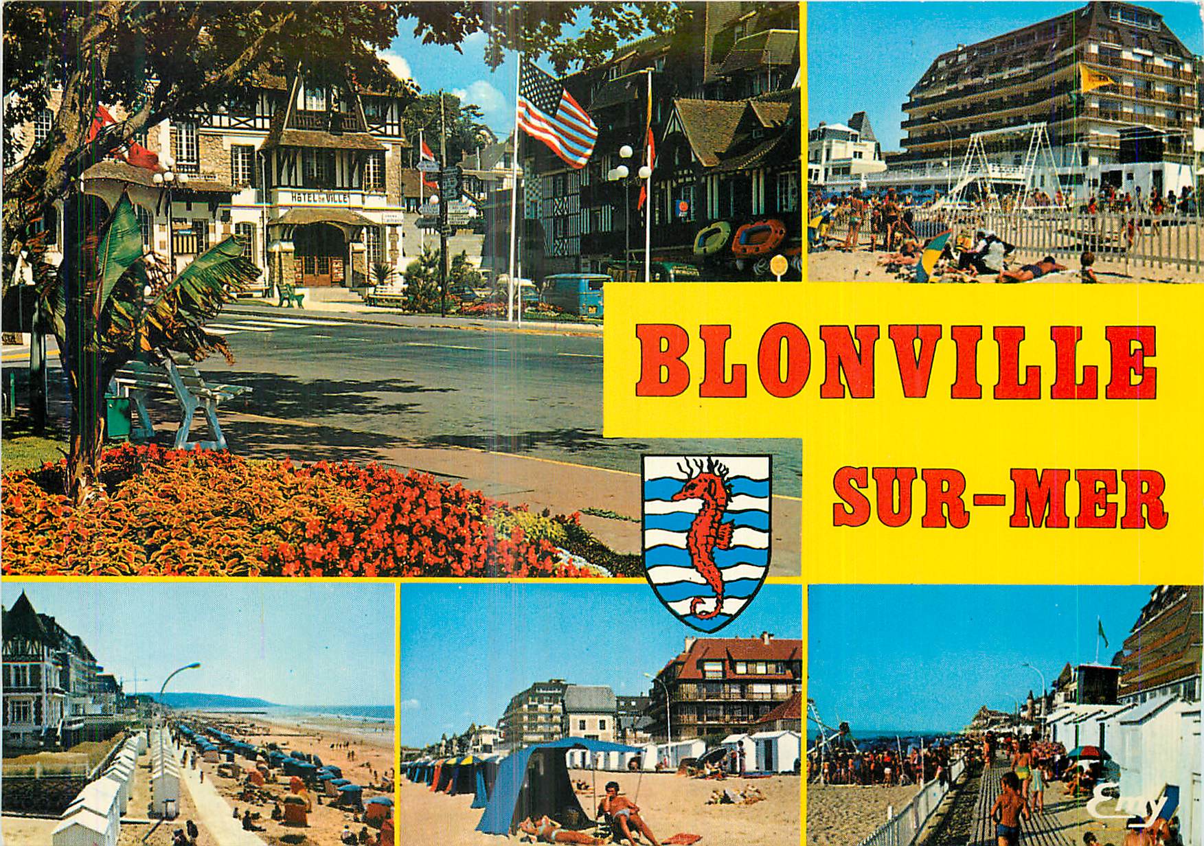 Blonville-sur-Mer — vue panoramique — Éditions Normandes Le Gobey