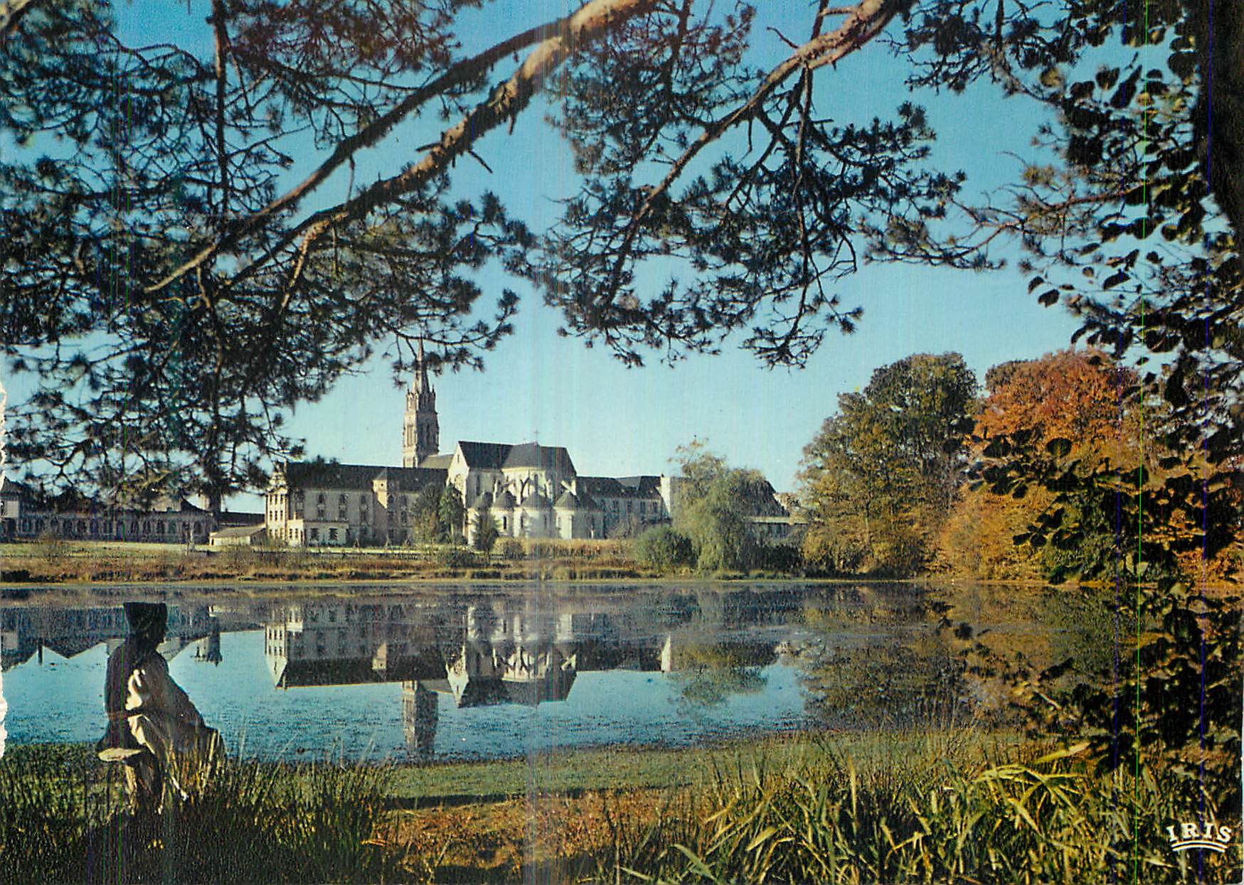 CPM Soligny la Trappe Orne (France) Abbaye Notre Dame de la Trappe l'Abbaye Vue de l'Est