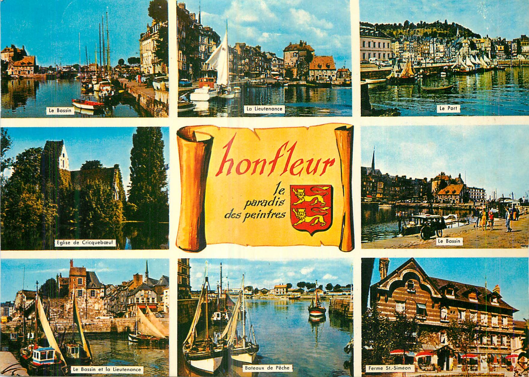 Honfleur — Le paradis des peintres — Éditions Réunies B.P. 15 - 87350 Panazol