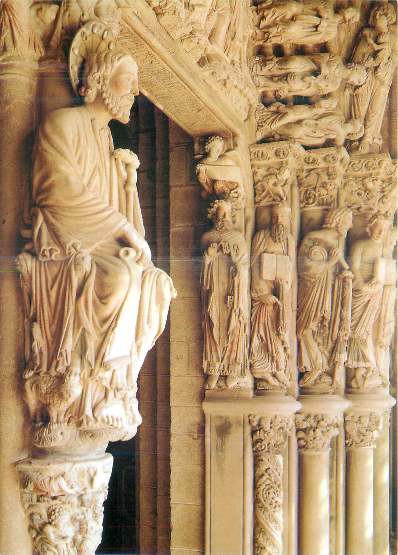 CPM Santiago De Compostela Catedral Portico De la Gloria 