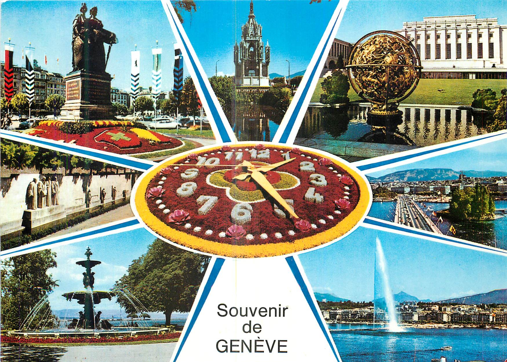 CPM Souvenir de Geneve
