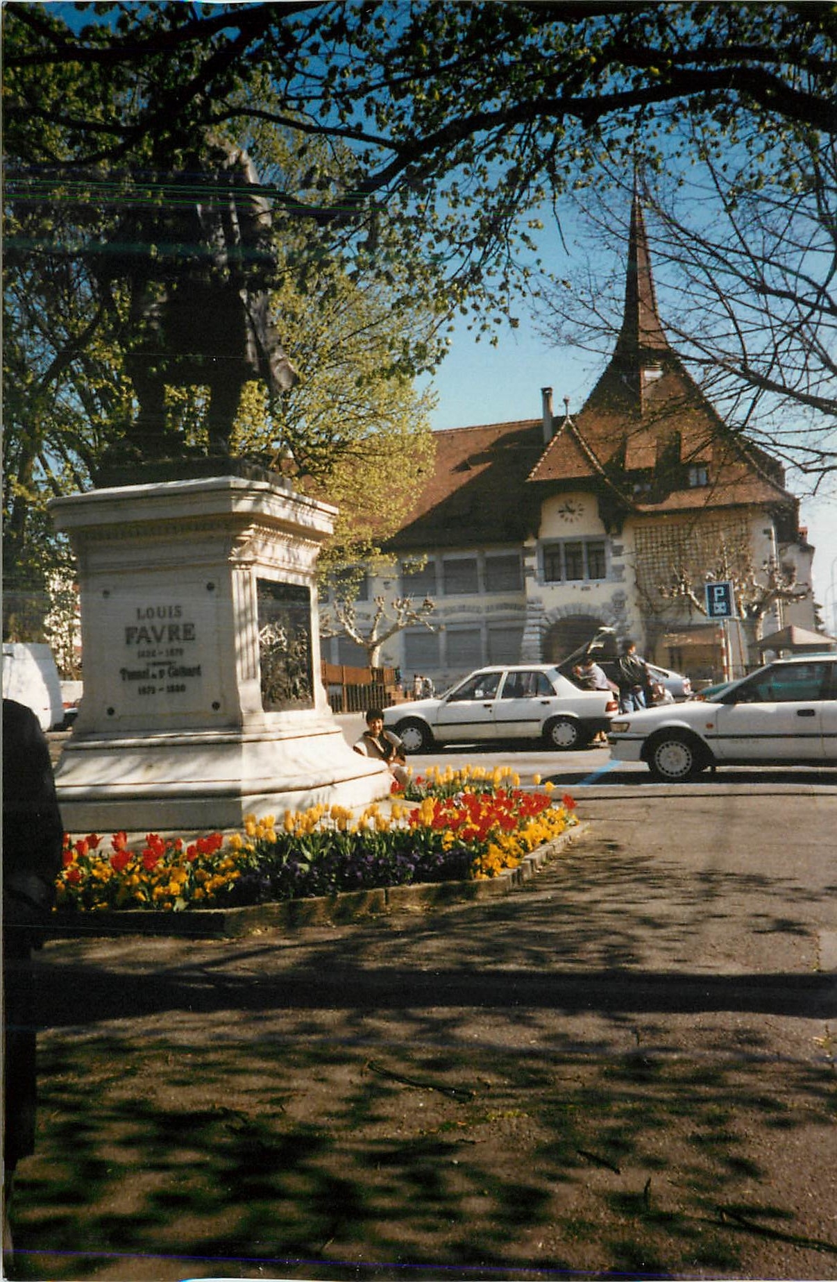 Photo Statue Louis Favre