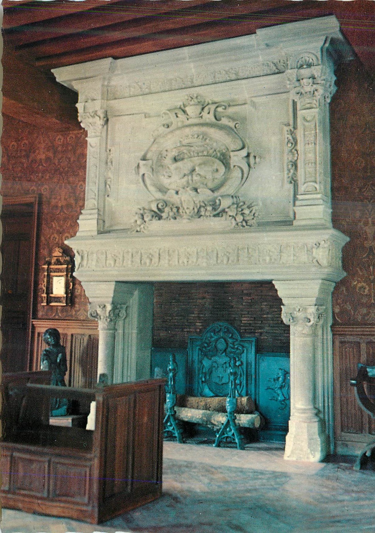 CPM Azay le Rideau (Indre et Loire) le Chateau (1518 1528) le Grand Salon 