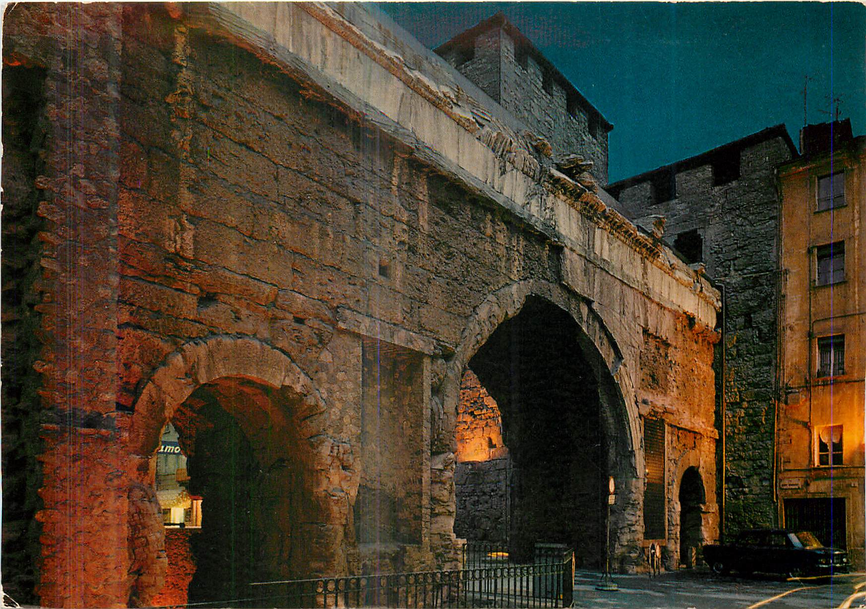 CPM Aosta Portes Pretoriennes Nocturne
