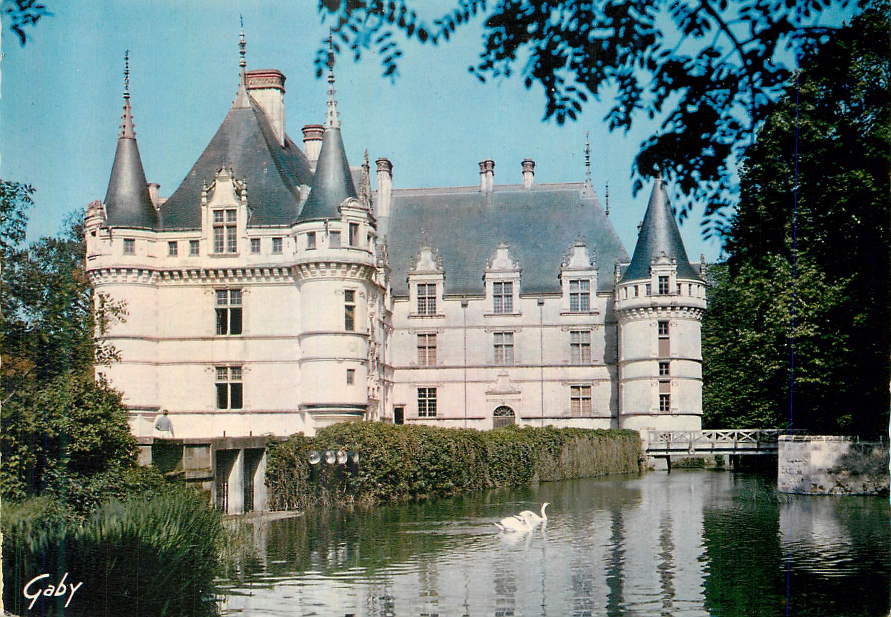 CPM Azay le Rideau (I et L) Chateaux de la Loire