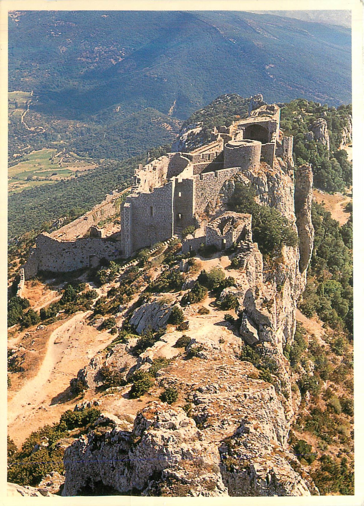 CPM Pays Cathare Chateau de Payrepertus
