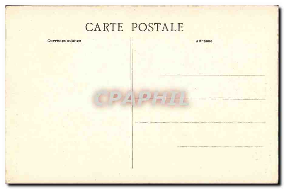 Nantes - Niche de la Bonne Vierge et Cree Lait sur la Place ou fut brule le Marechal de Retz - CPA  — Verso
