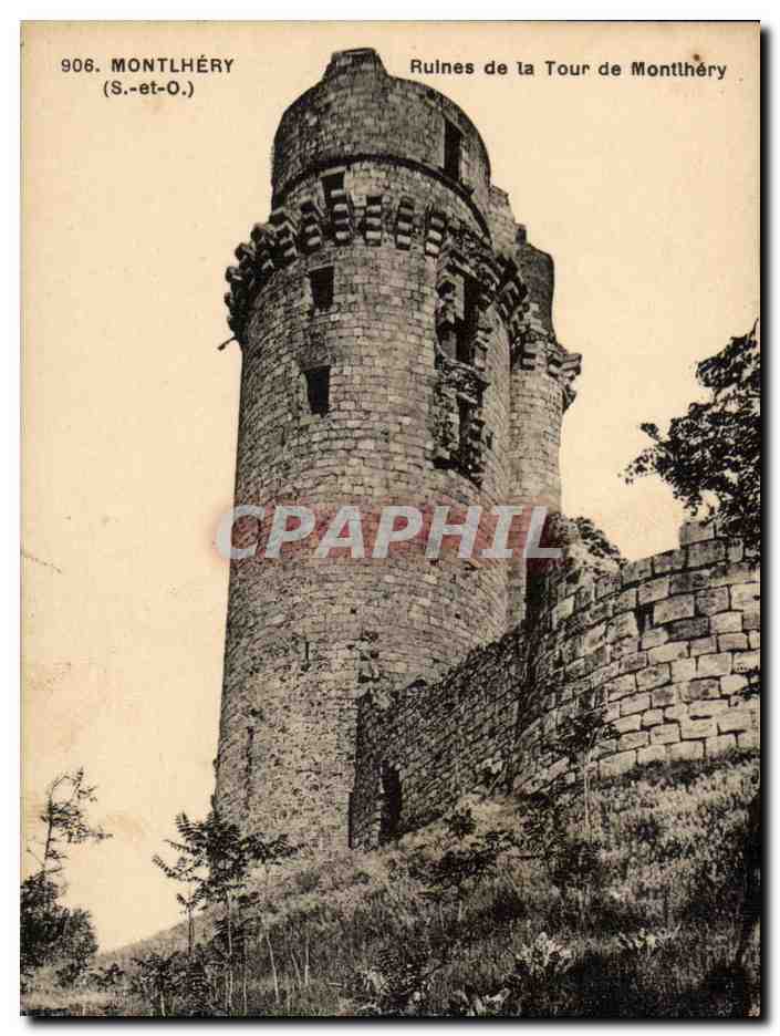 Monthery - Ruines de la tour Monthery - CPA 