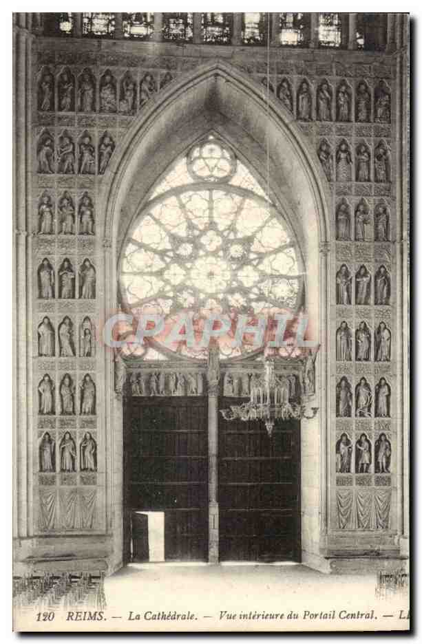 Reims - La Cathedrale CPA 