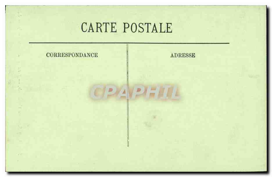 Reims - La Cathedrale Petit Portail CPA  — Verso