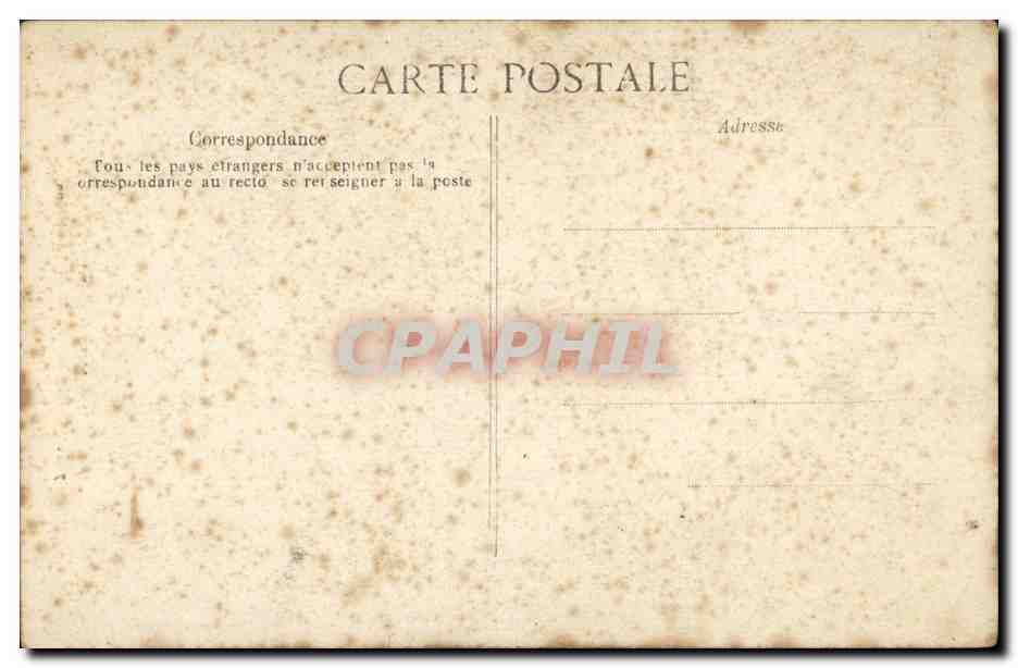 Caen - la Normandie - Musee - Cendrillon par James Bertrand CPA  — Rückseite