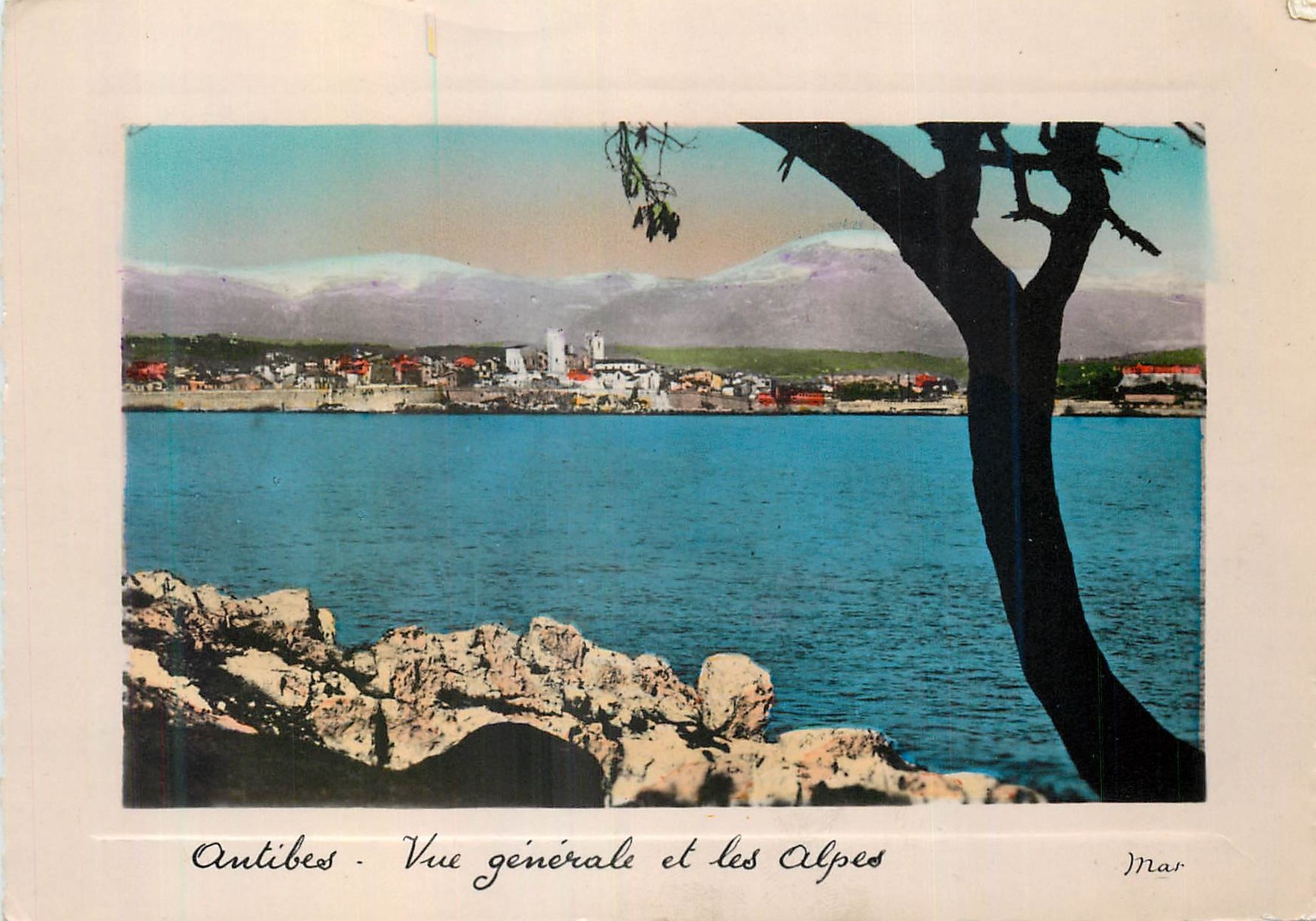 CPM La cote d'Azur Antibes
