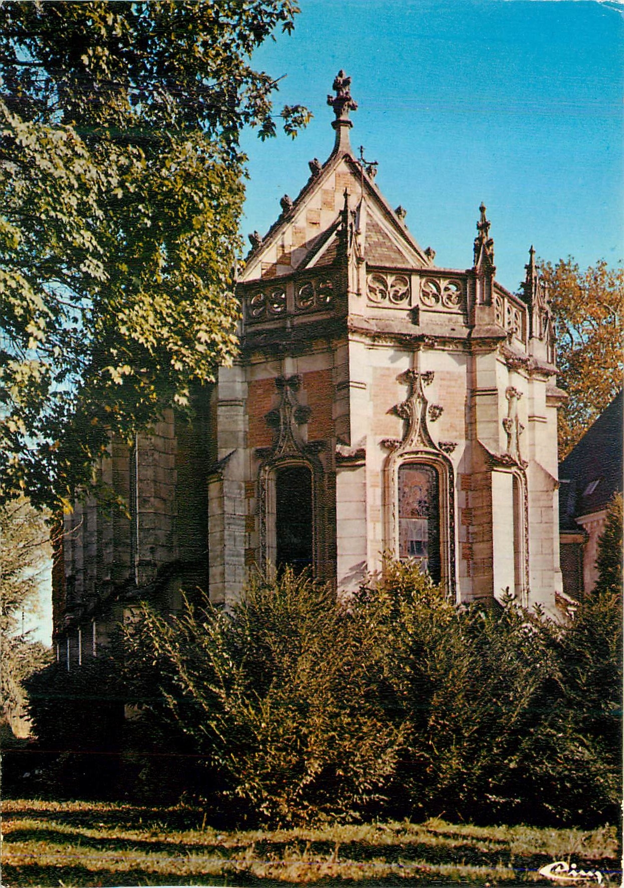 CPM Chalo St Mars (Essonne)Le chapelle du Chateau