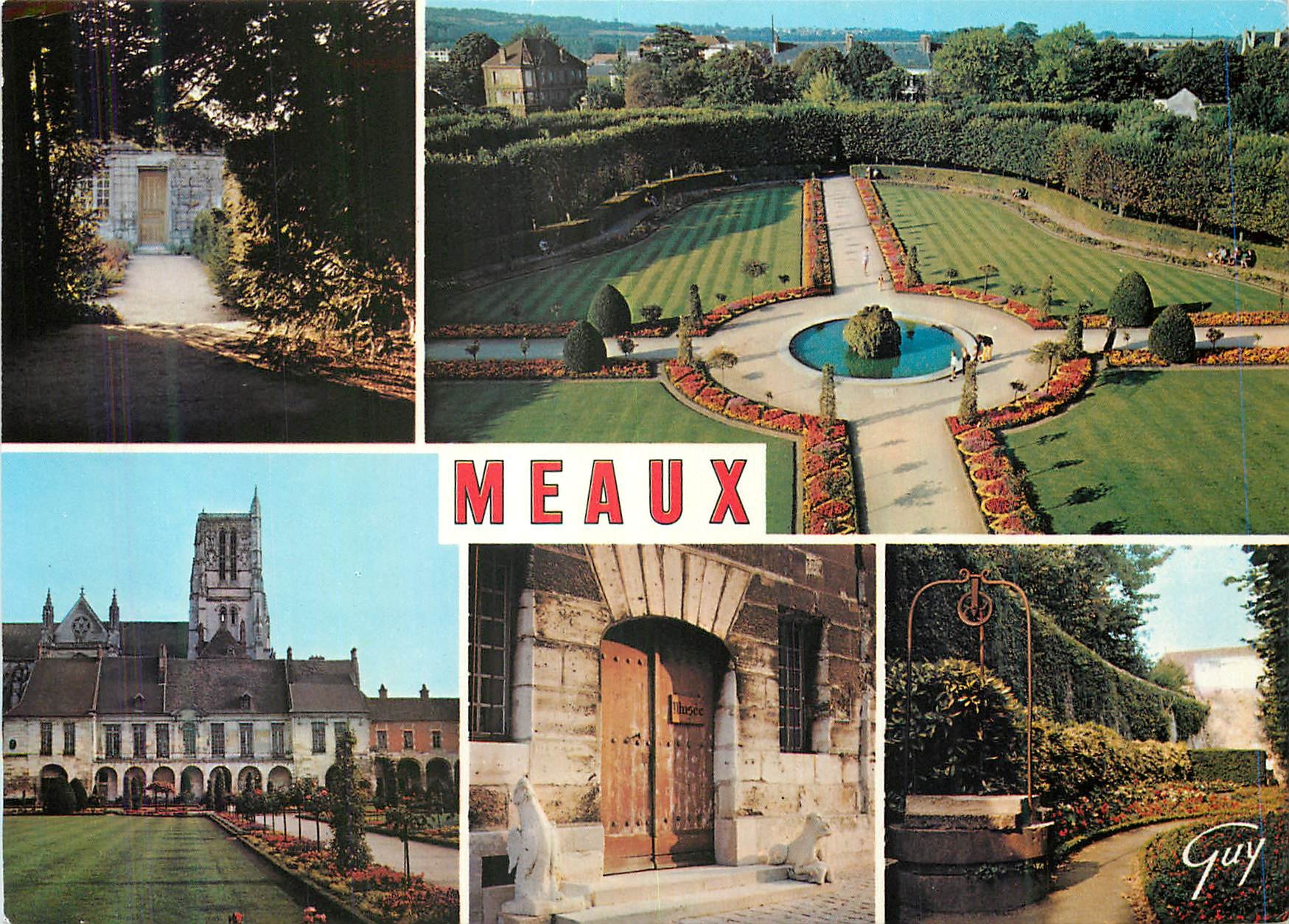 Meaux — Jardin et palais épiscopal — Éditions GUY