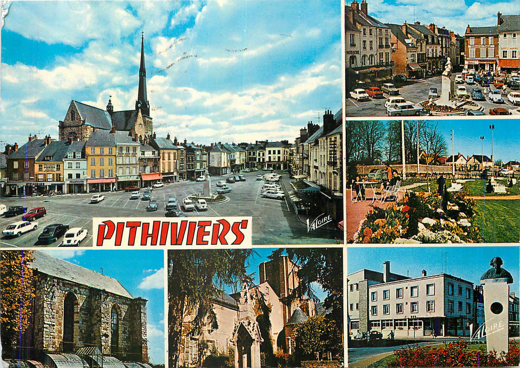 Pithiviers — vue panoramique de la ville — Éditions Valoire, n° 5.816