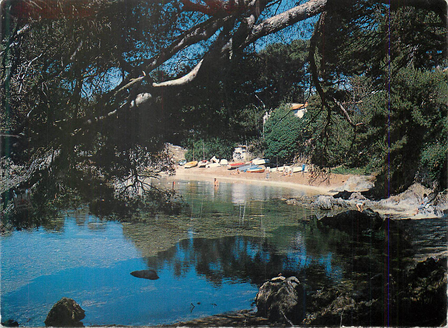 CPM Lumiere et Beaute de la cote d'Azur Plage Ombragee
