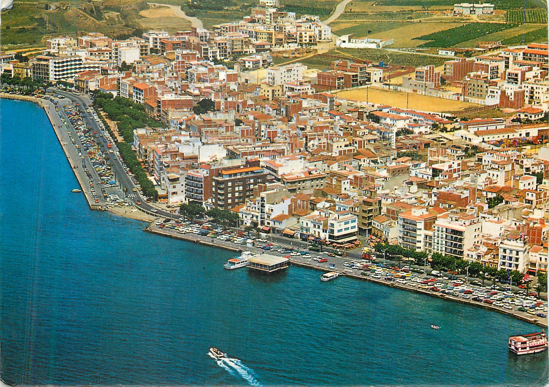Rosas (Costa Brava) — vue aérienne du centre — FOTO CATALAN R150