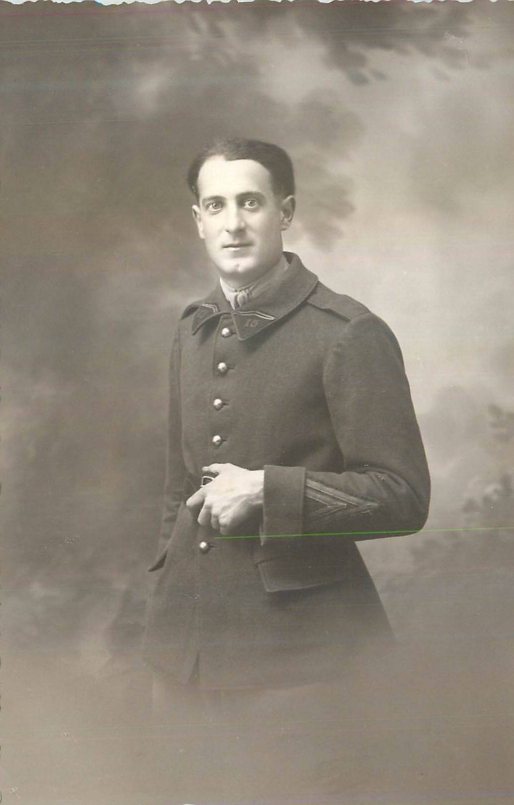 Portrait d'un militaire — éditeur inconnu, n° de série non visible