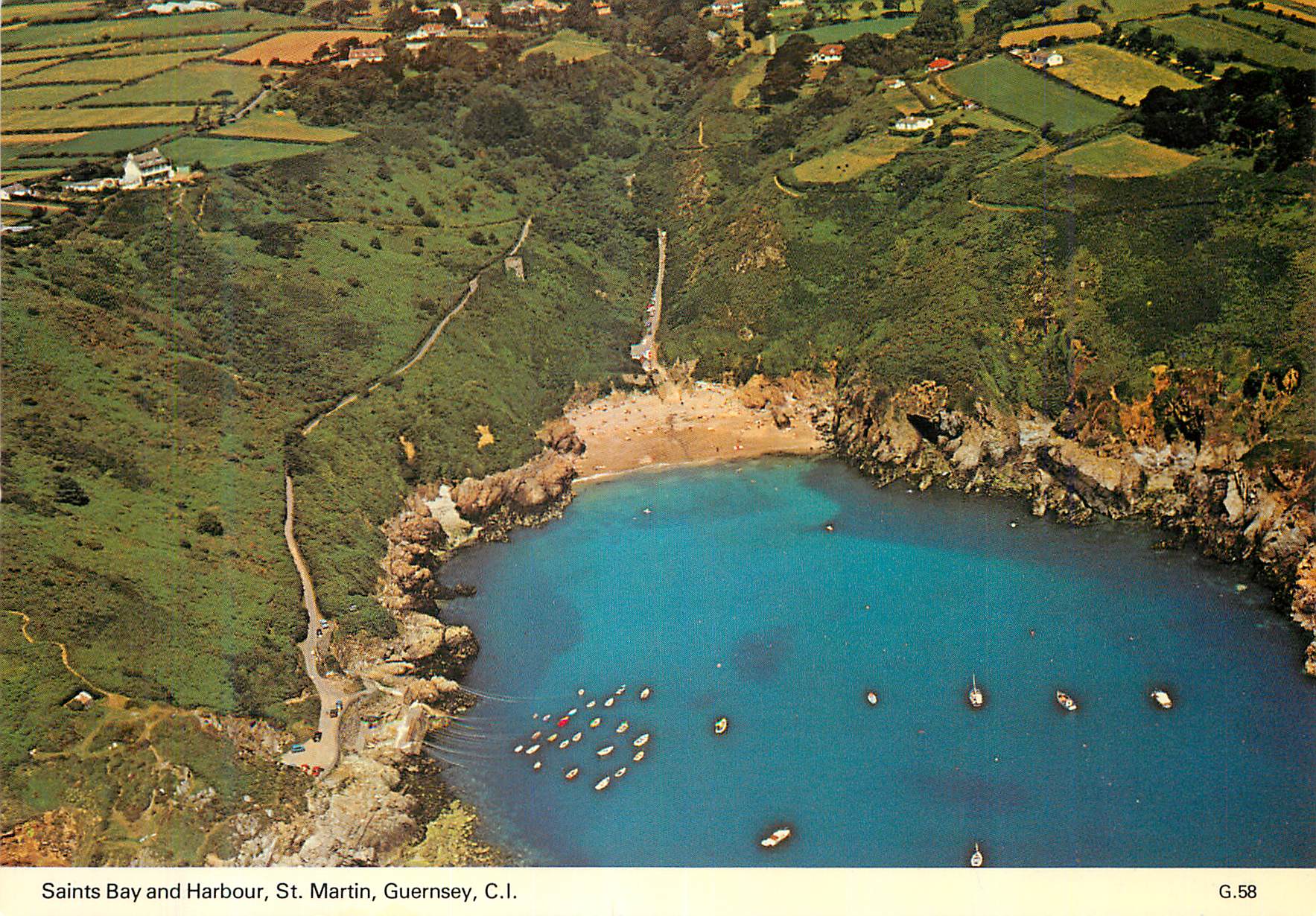 CPM Saints Bay and Harbour St Martin Guernsey CI
