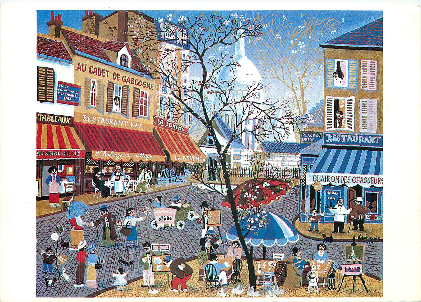 CPM Vladimir La place du Tertre (Collection privee)