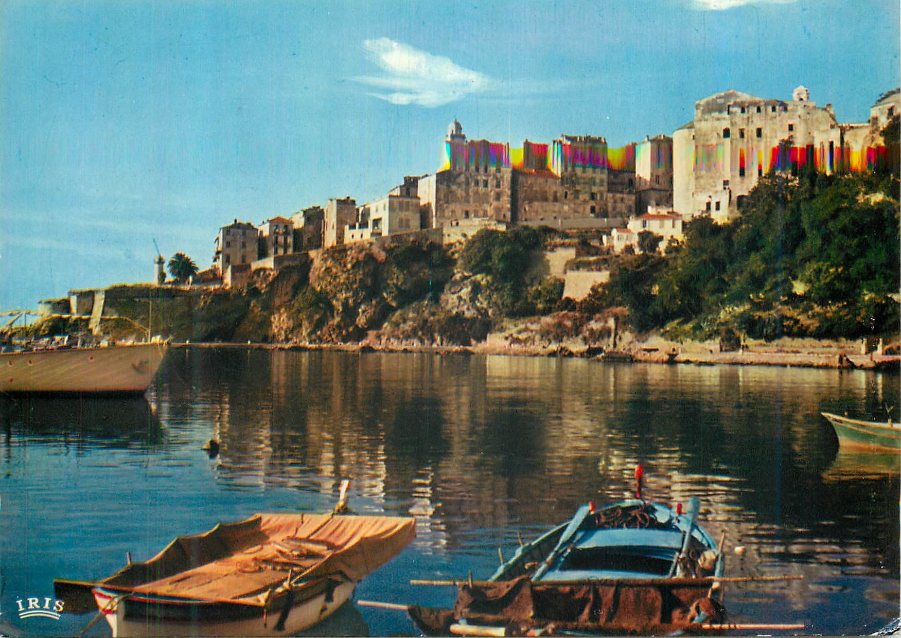 CPM Charmes et Couleurs de la Corse Bastia Crepuscule sur le vieux port