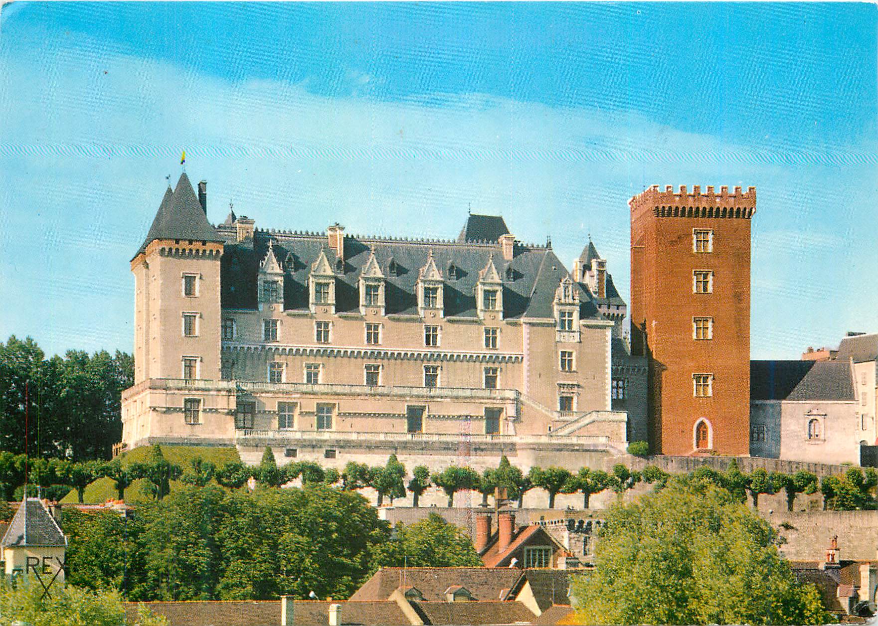Le Château Henry IV — Façade Sud — Éditions REX, n°308