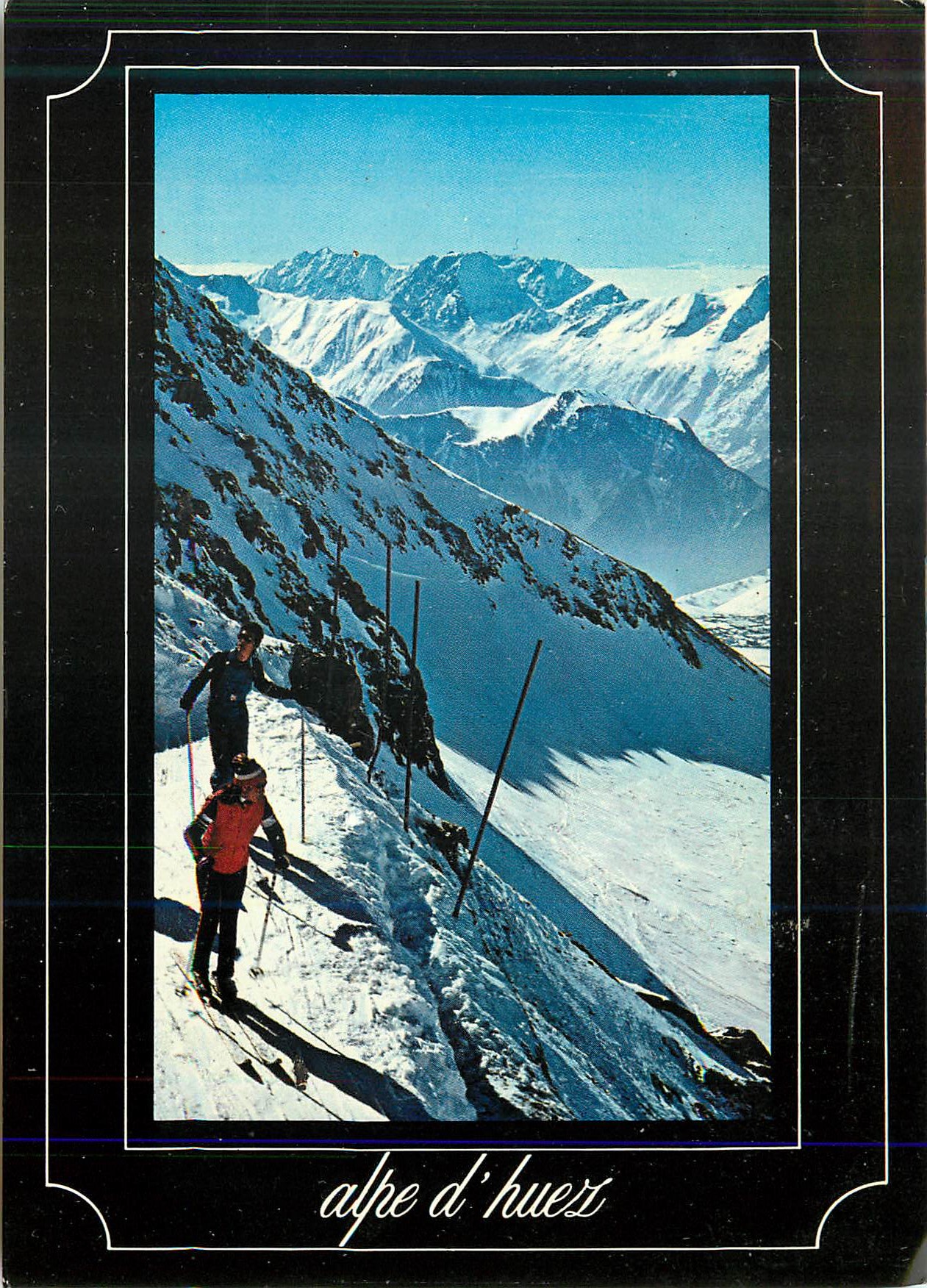 Alpe d'Huez — Panorama-Aussicht — Éditions interdite