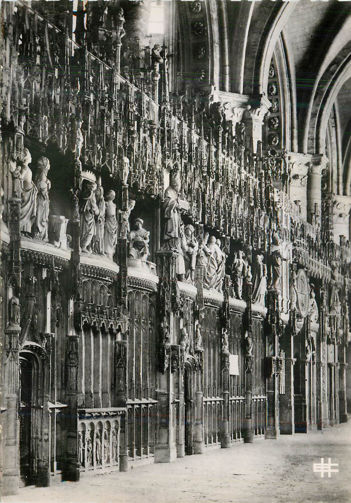 CPM Cathedrale de Chartres Cloture du Choeur (XVI siecle)