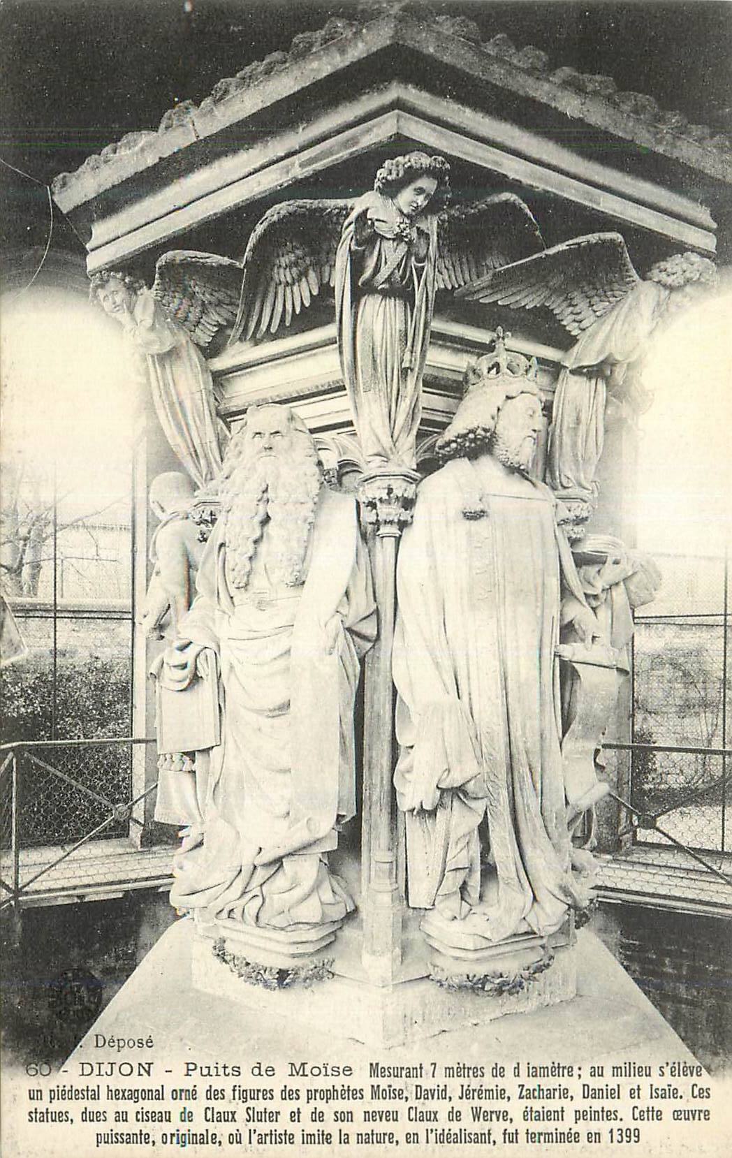 Puits de Moïse à Dijon — œuvre de Claux Sluter et Claux Werve — n°60