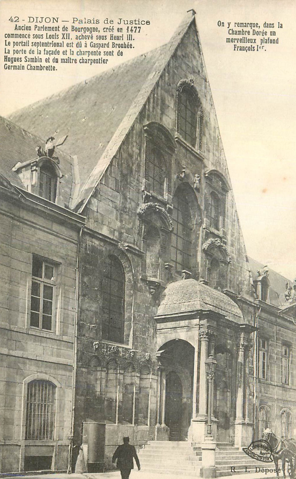 CPA Dijon Palais de Justice Ancien Parlement de Bourgogne