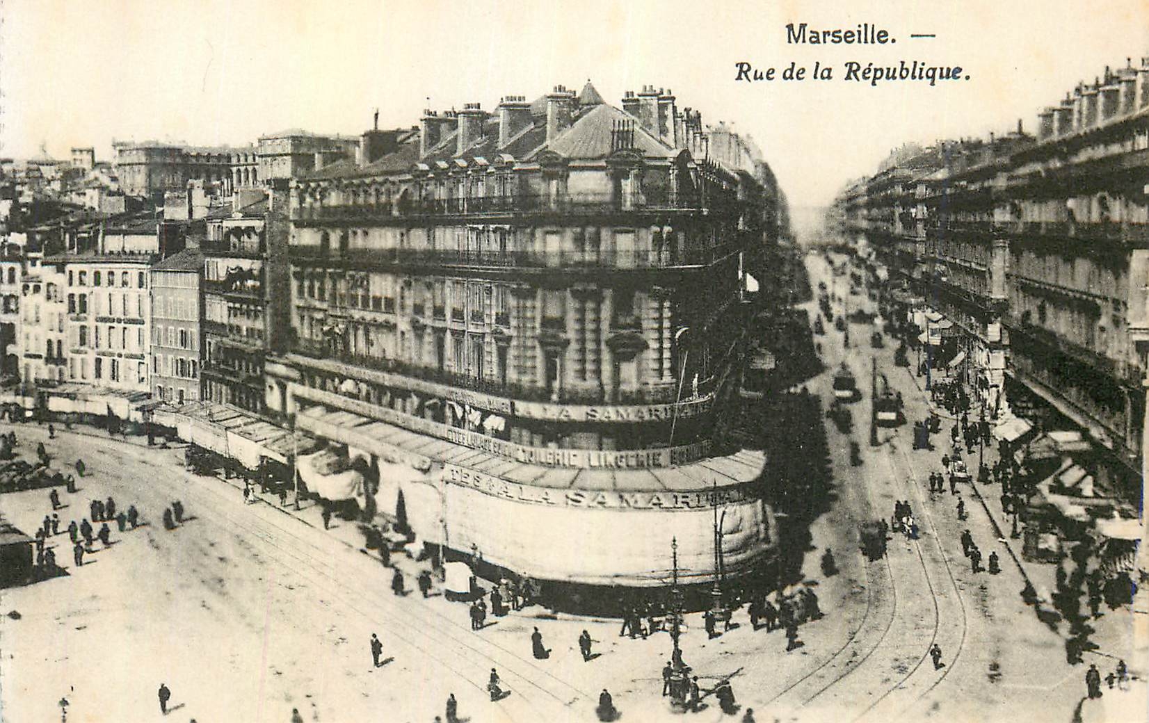 CPA Marseille Rue de la Republique