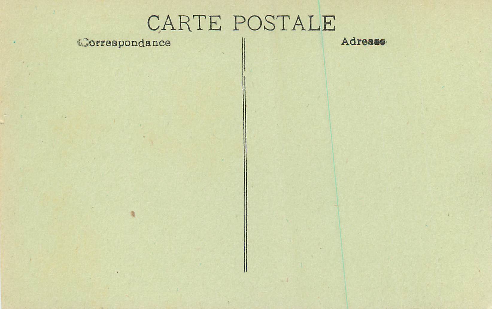 CPA Marseille Rue de la Republique — Verso
