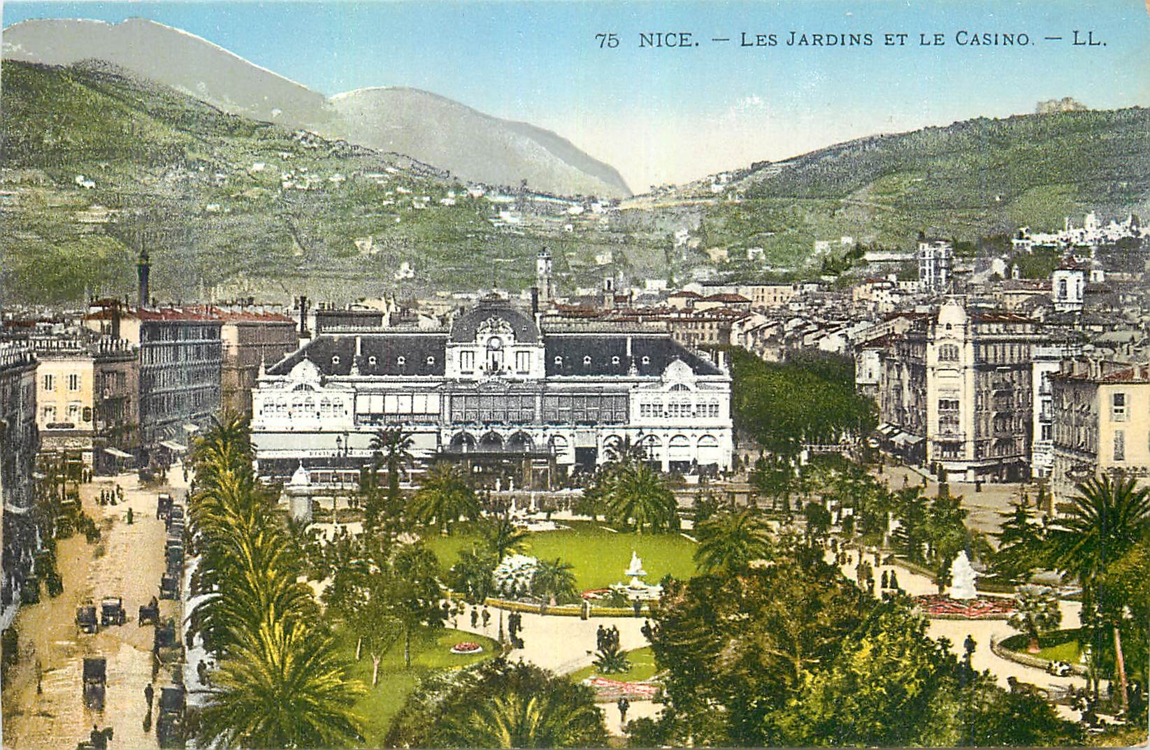 CPA Nice Les Jardins et Le Casino