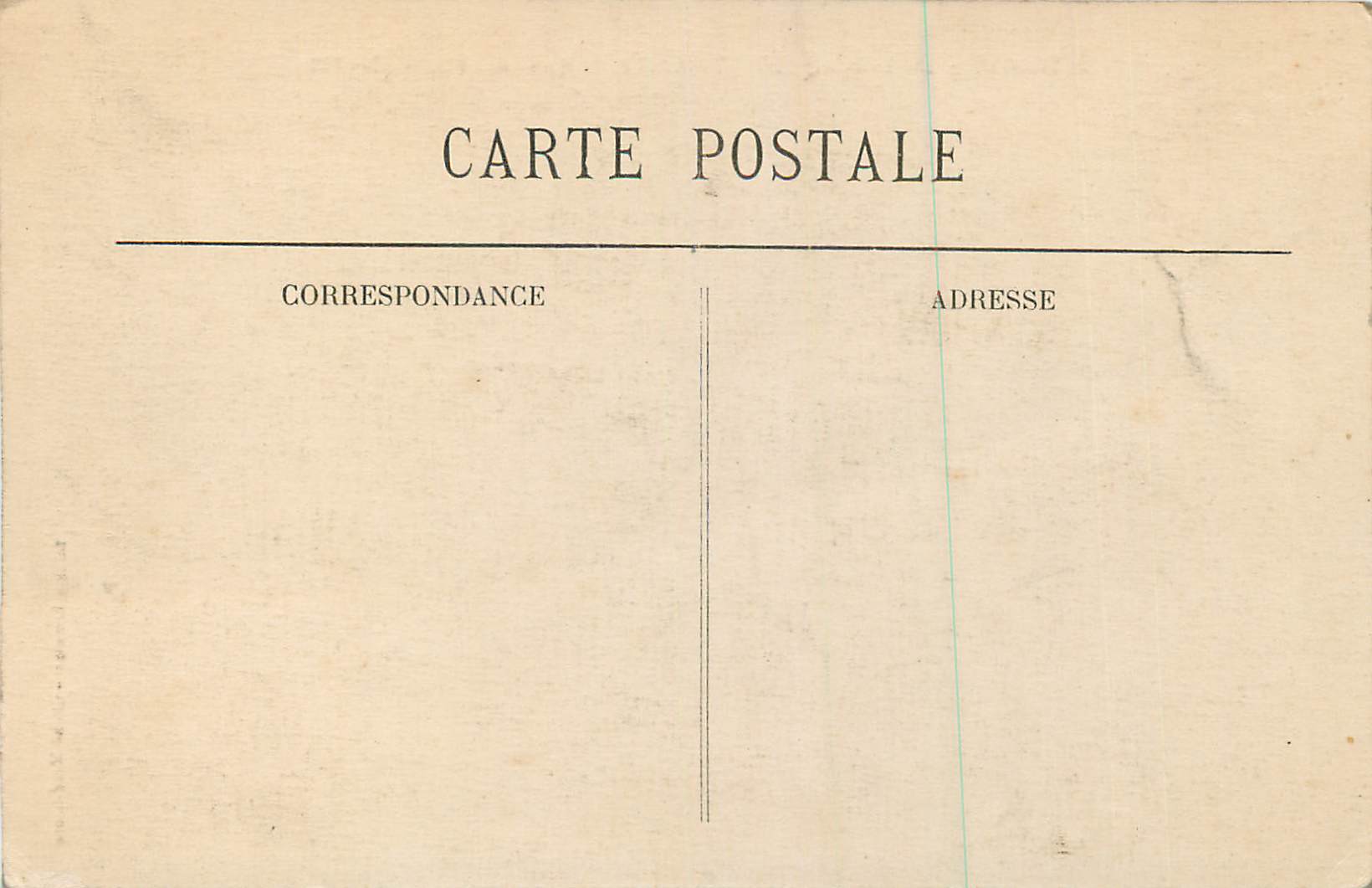 CPA Biarritz Pittoresque harritz la reine des plages — Verso