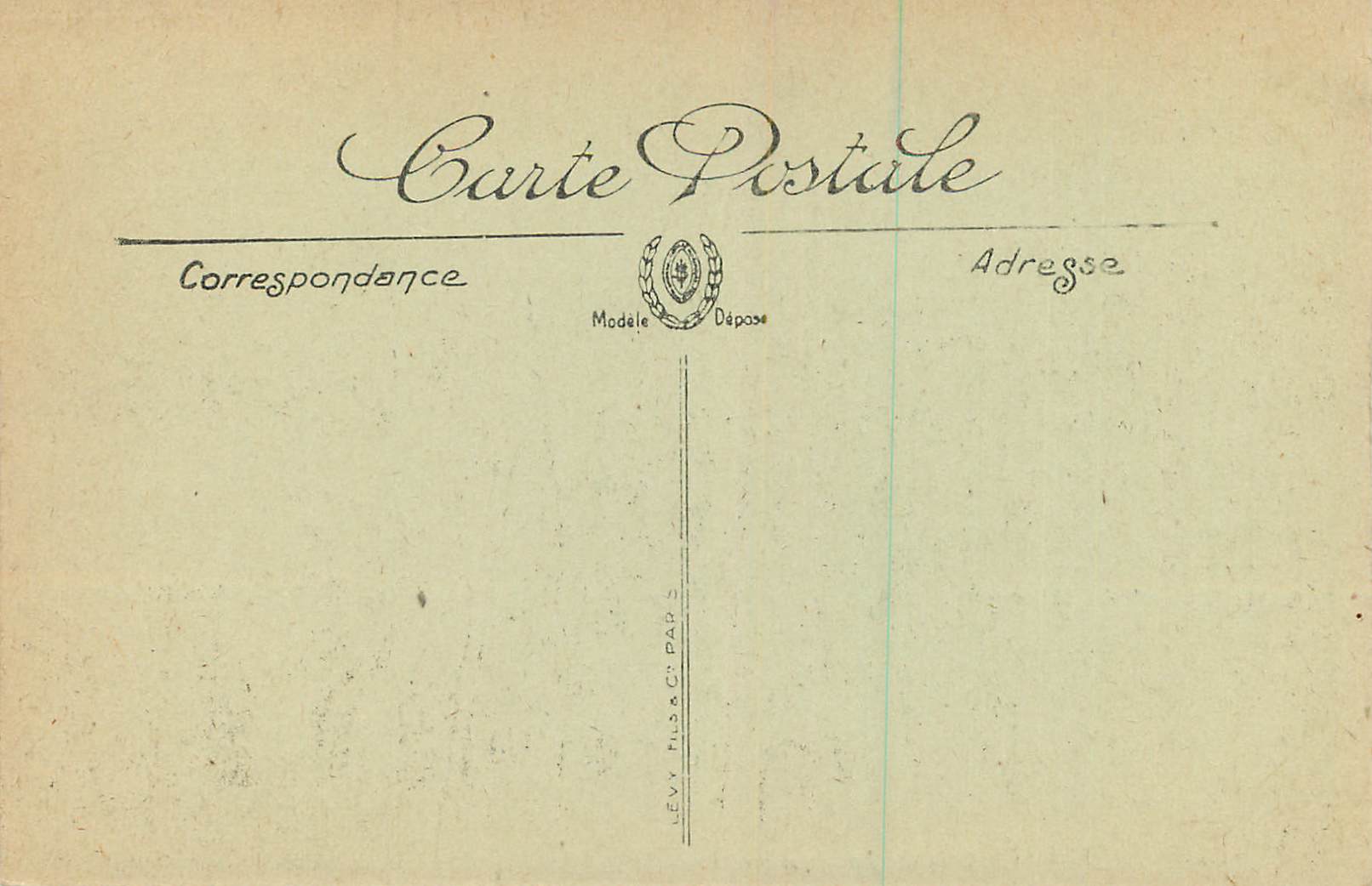 CPA Nice un coin du Jardin Albert 1er — Rückseite