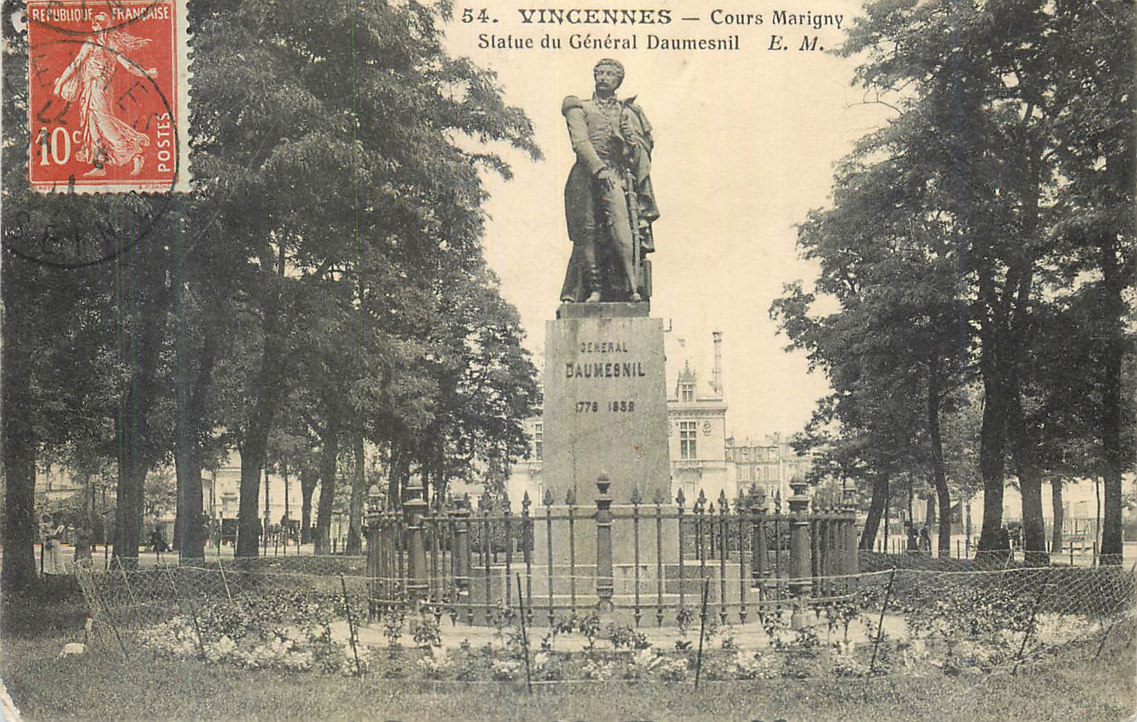 CPA Vincennes cours marigny statut general de daumesnil