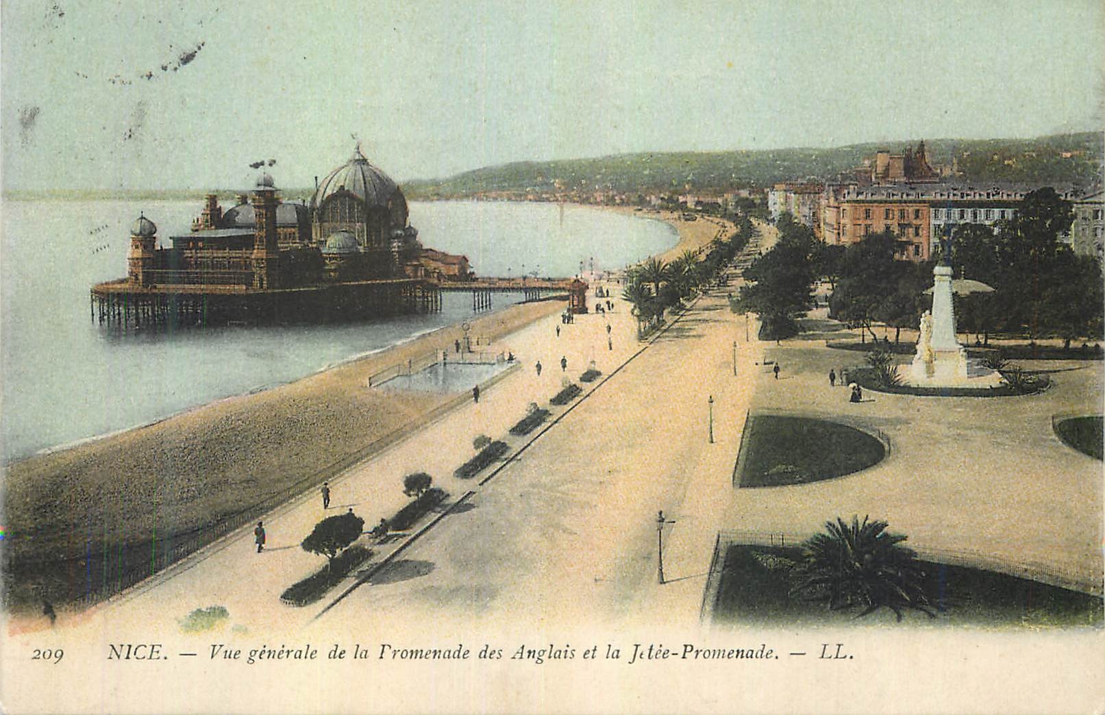 CPA Nice Promenade des Anglais le jetee Promenade 