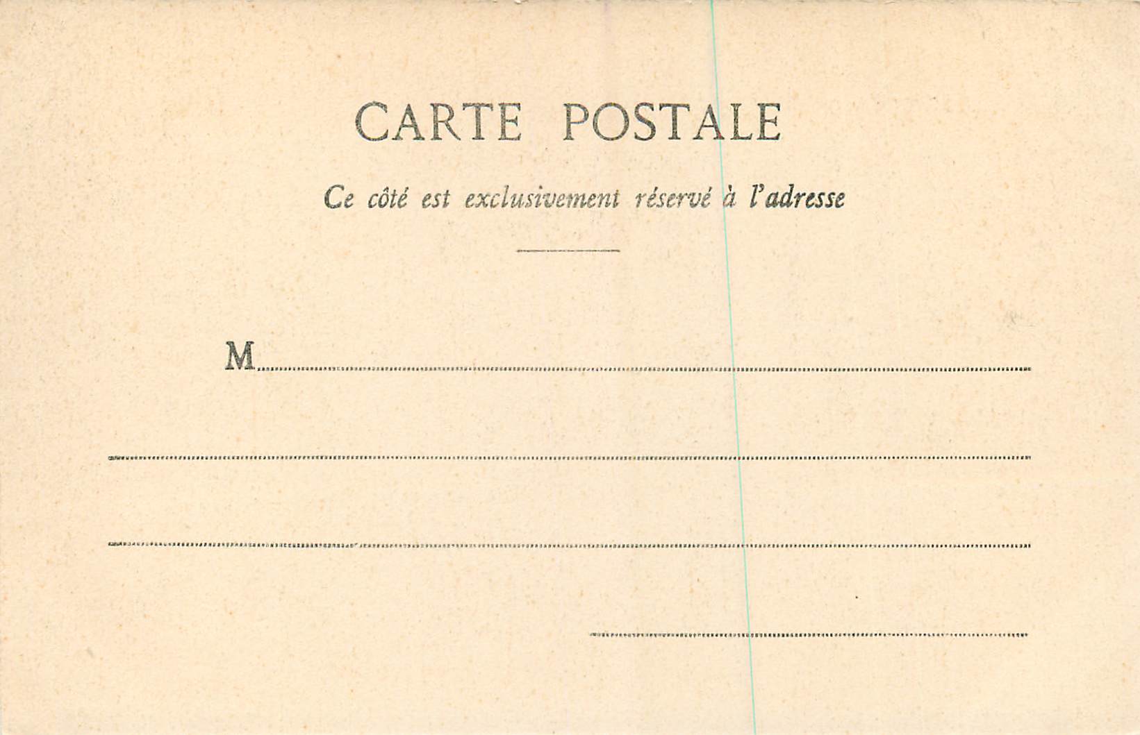 CPA Nice le grand cercle du Casino  — Rückseite
