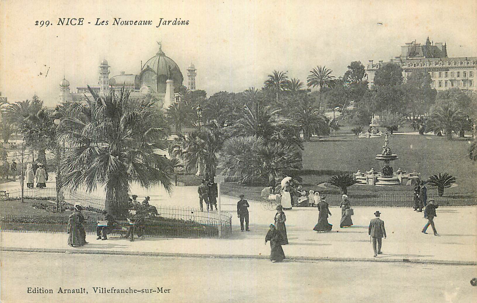 CPA Nice les nouveaux Jardins