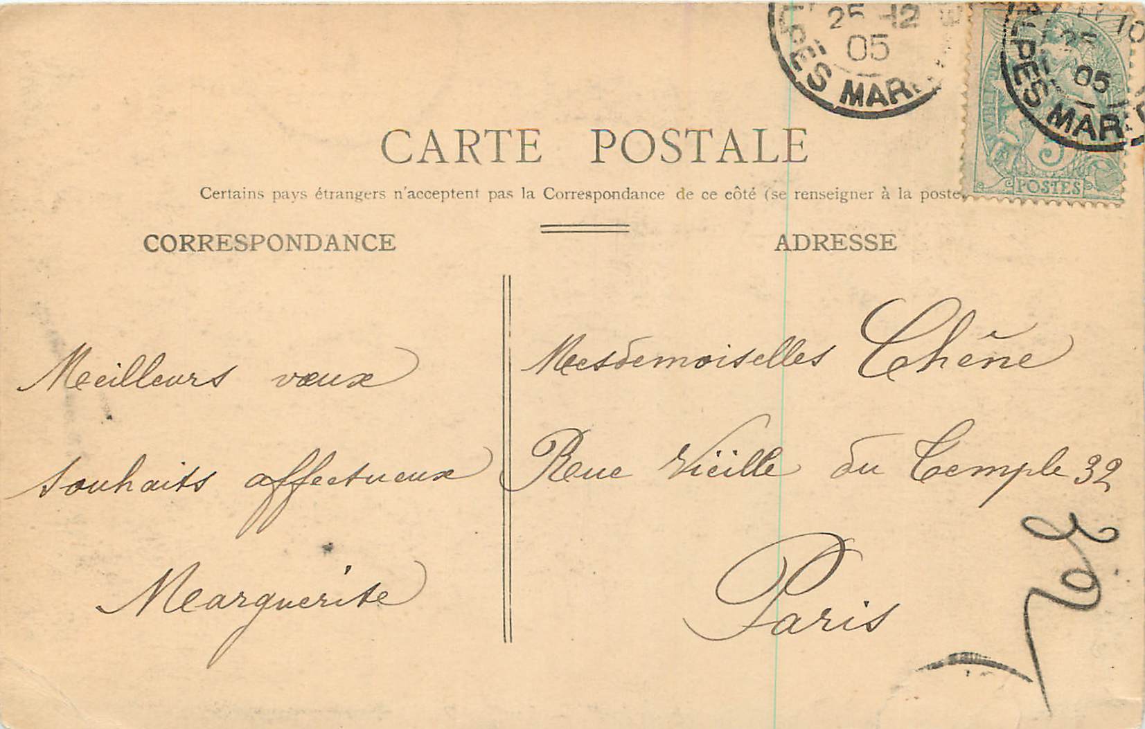 Nice — Jardin Public — Edition Picard Nice, n°18 — Rückseite