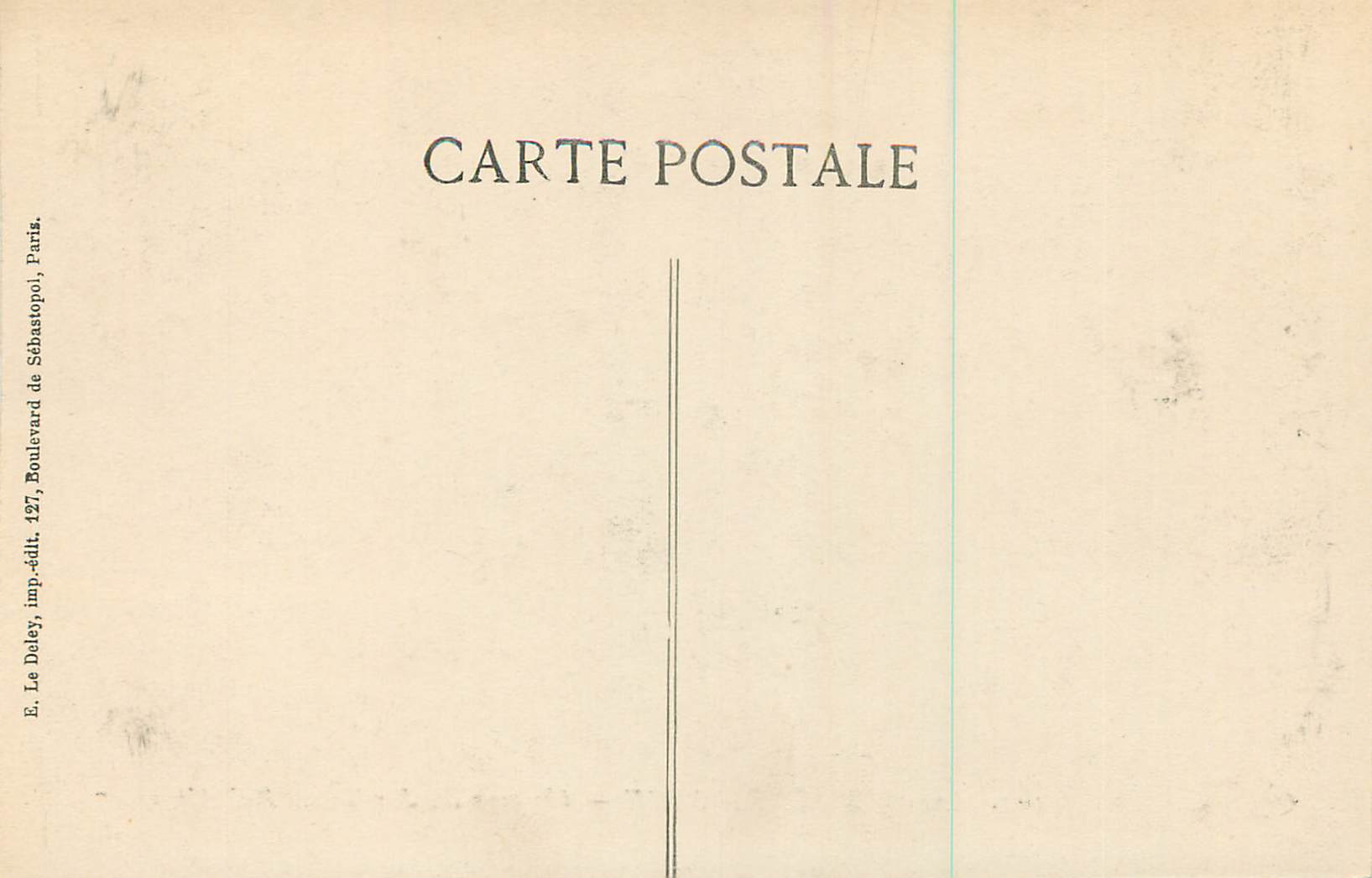 CPA Nice un coin du Jardin Albert Ier — Rückseite