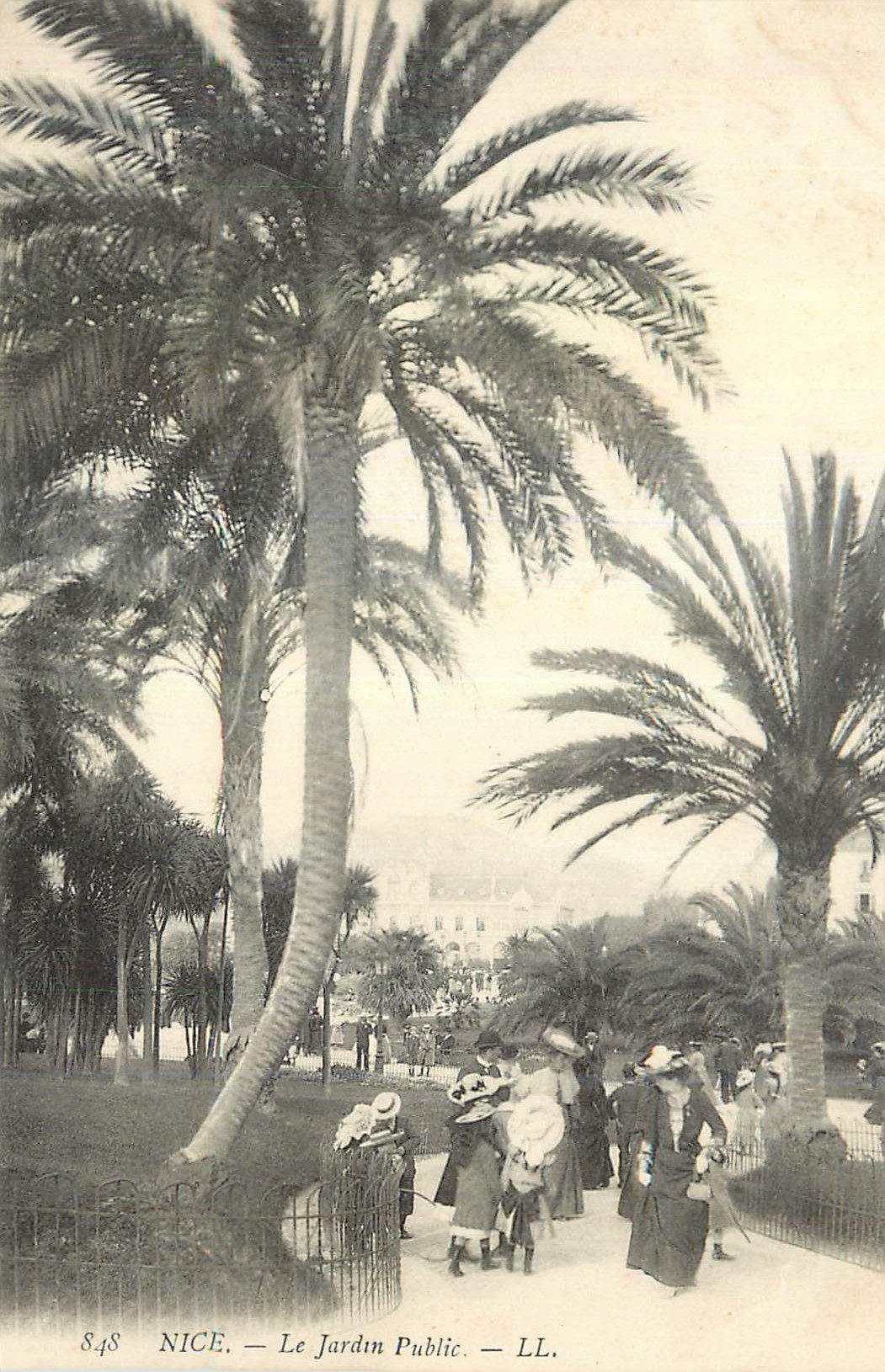 CPA Nice le Jardin public