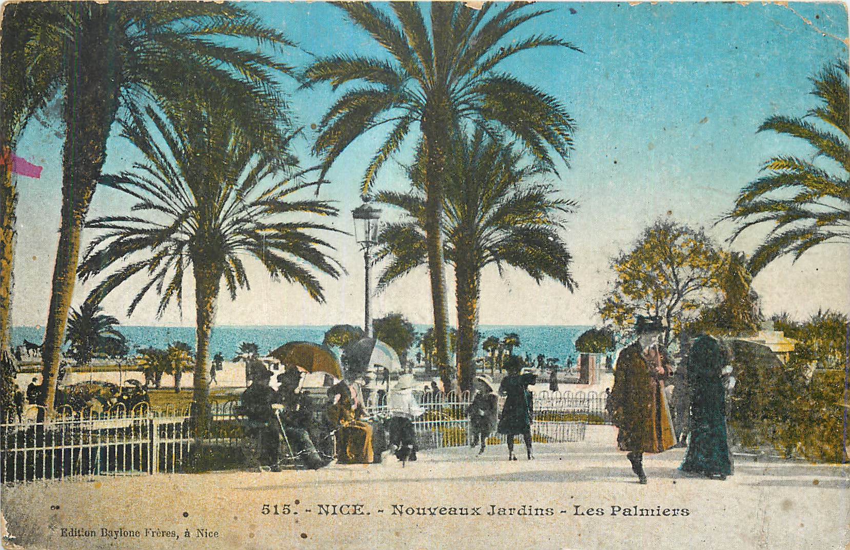 CPA Nice le Jardin des palmiers