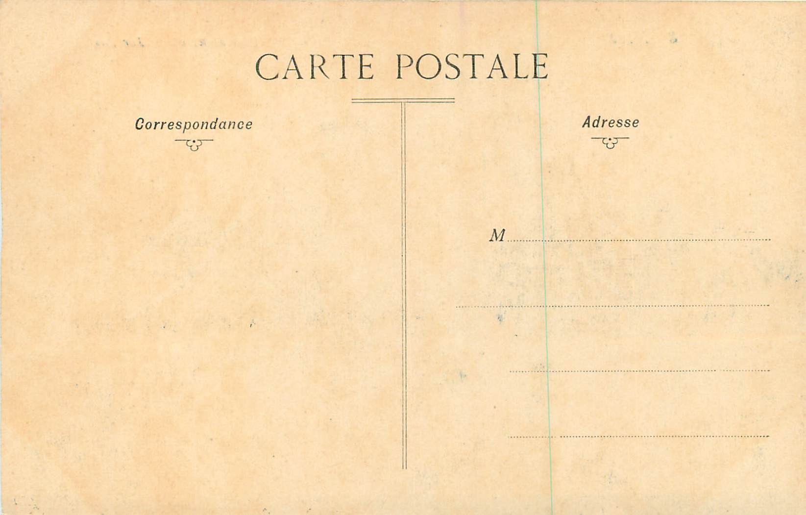 CPA Nice le Casino et les Jardins — Verso