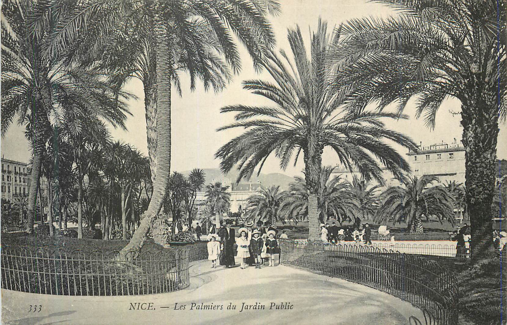 CPA Nice les Jardins du palmiers