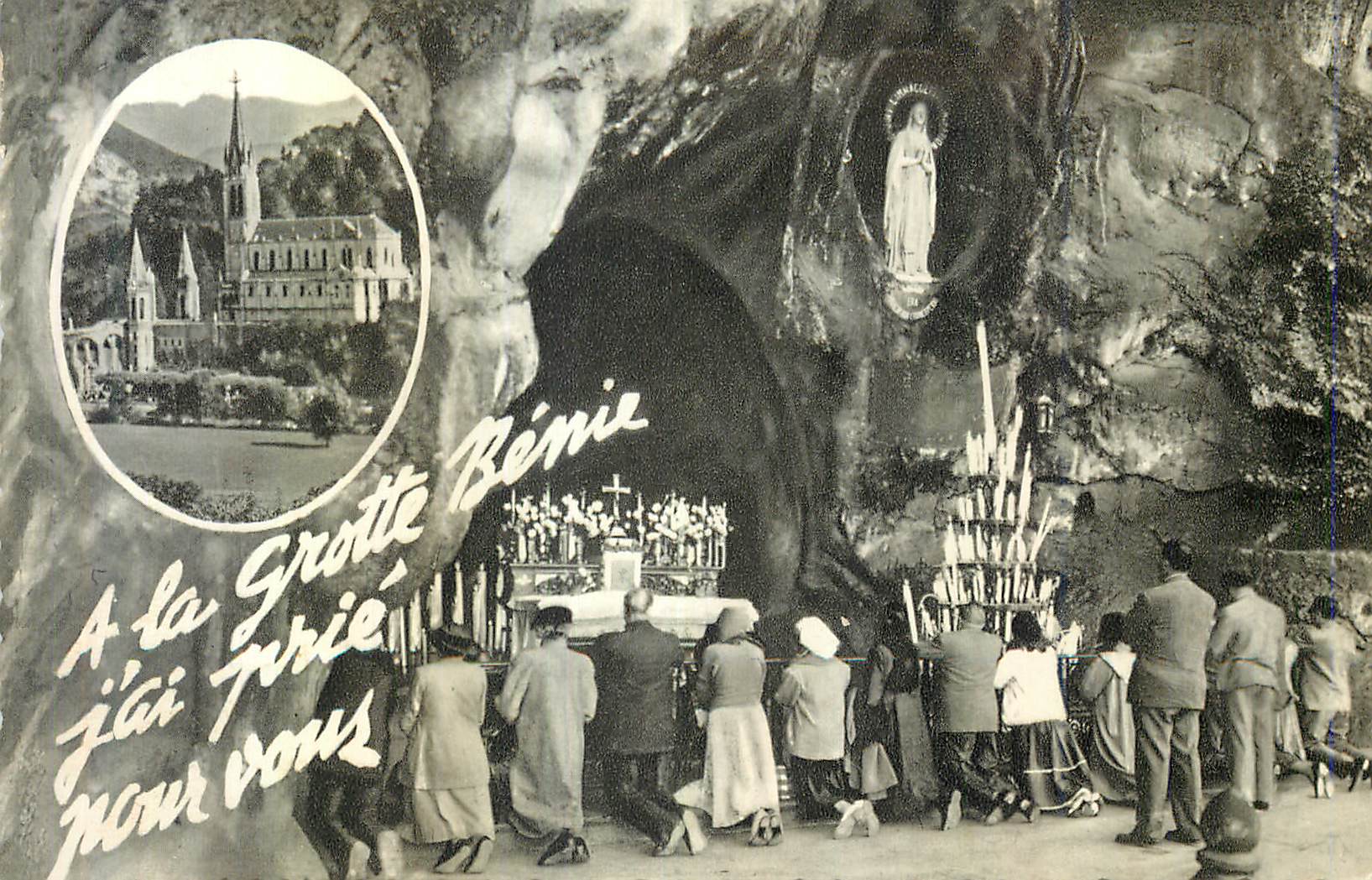CPM Souvenir de Lourdes 