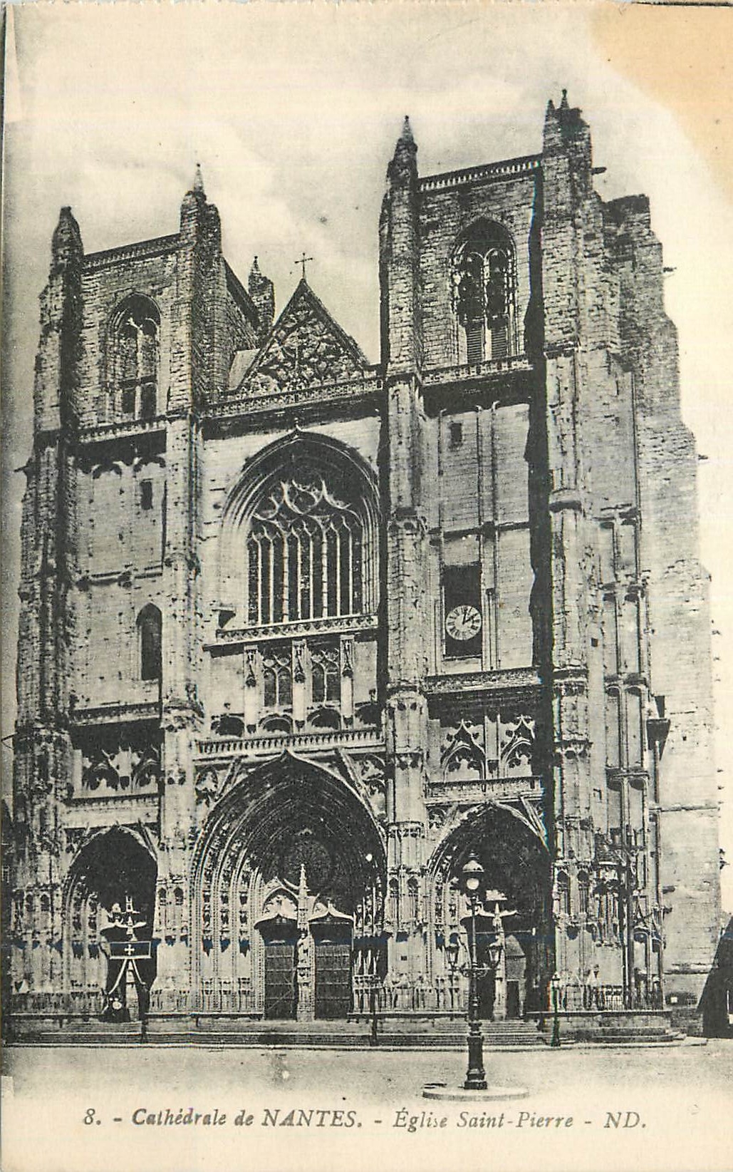 CPA Cathedrale de Nantes Eglise Saint Pierre