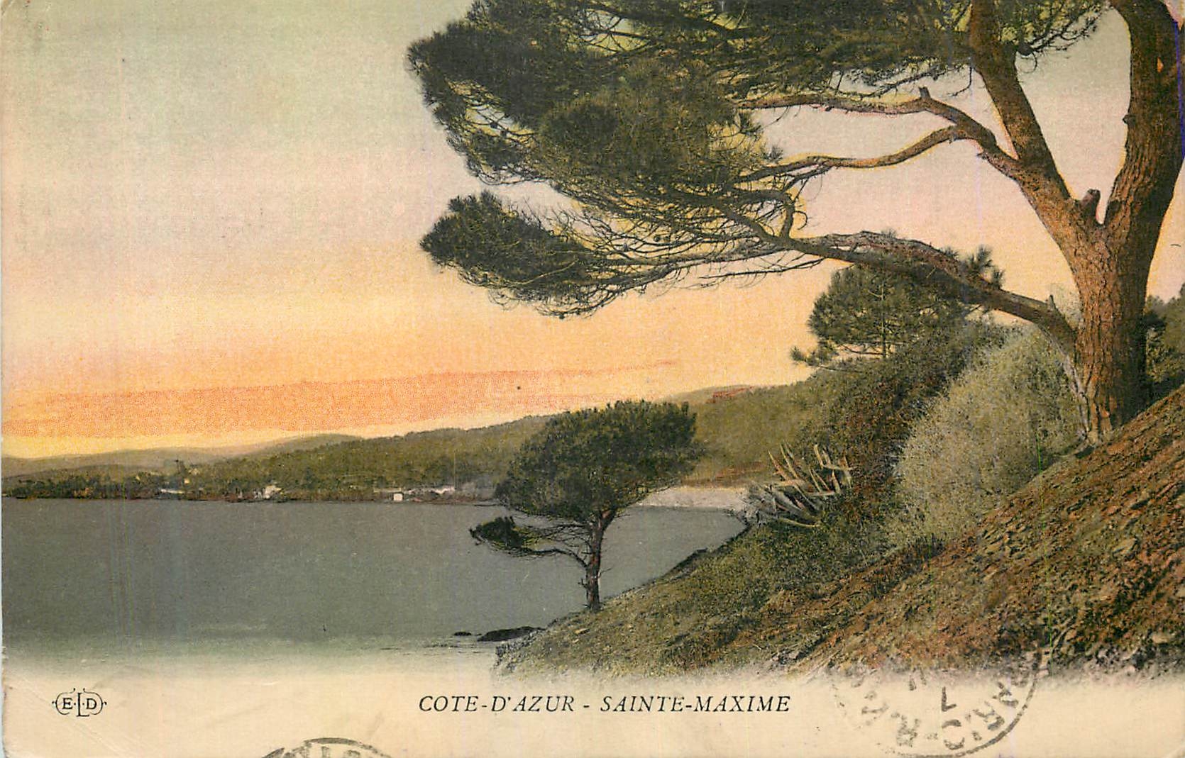CPA Provences Alpes des cotes d'azur Sainte Maxime
