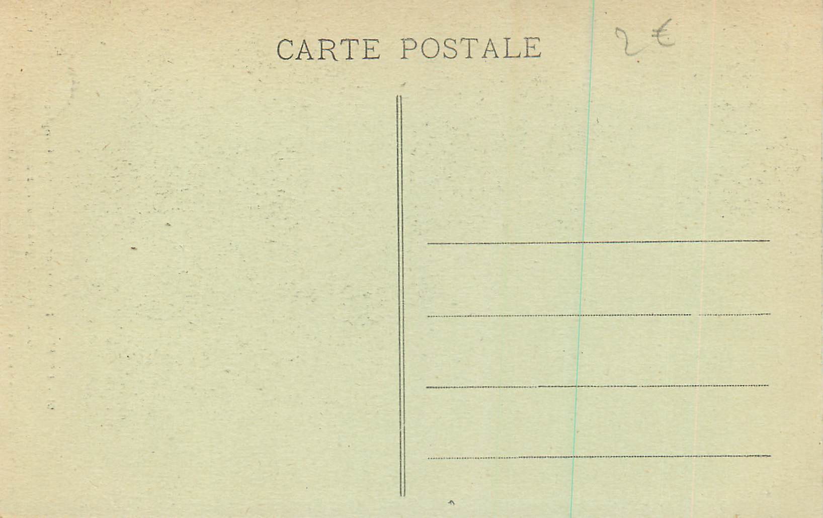 CPA Le Mans maison de la reine berranger — Rückseite